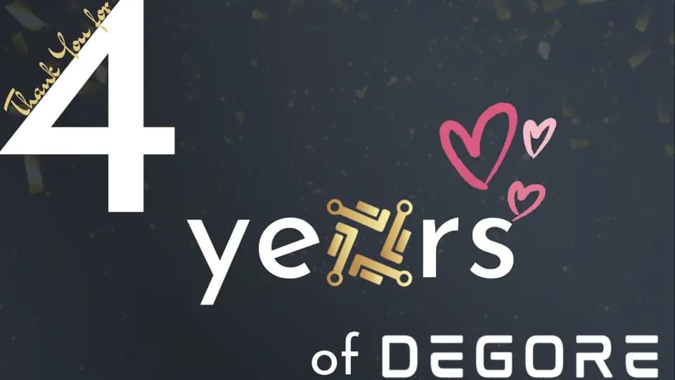 Celebrating Four Triumphant Years of DeGore